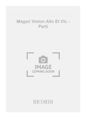 Marc Monnet: Magari Violon Alto Et Vlc - Parti: Ensemble de Chambre