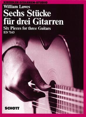 William Lawes: Stucke(6): (Arr. Klaus-Meinert Lausten): Trio/Quatuor de Guitares