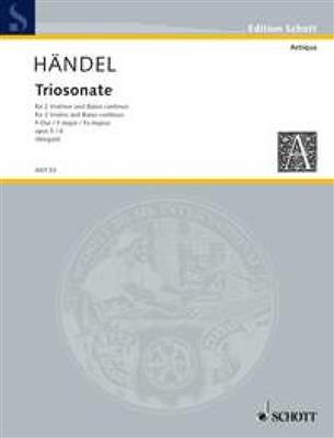 Georg Friedrich Händel: Triosonate 6 F Op.5: Duos pour Violons