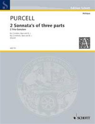 Henry Purcell: Sonaten(2) Three Parts: Duos pour Violons