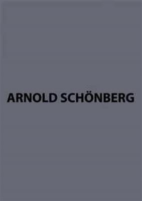 Arnold Schönberg: Instrumentalkonzerte Nach Werken Alter Meister: Chant et Piano