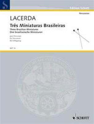 Osvaldo Lacerda: 3 brasilianische Miniaturen: Percussion (Ensemble)