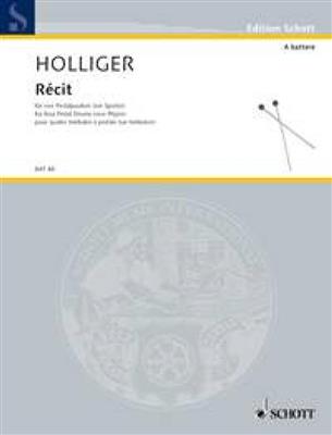 Heinz Holliger: Recit: Percussion (Ensemble)