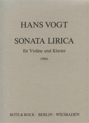 Hans Vogt: Sonata lirica: Violon et Accomp.