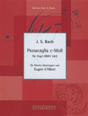 Johann Sebastian Bach: Passacaglia C-Moll BWV 582: Solo de Piano