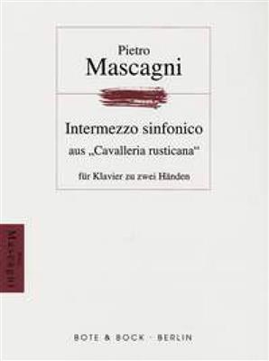 Pietro Mascagni: Cavalleria rusticana: (Arr. Richard Krentzlin): Solo de Piano