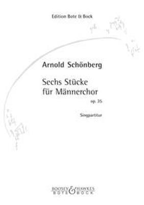 Arnold Schönberg: Six Pieces op. 35: Voix Basses A Capella