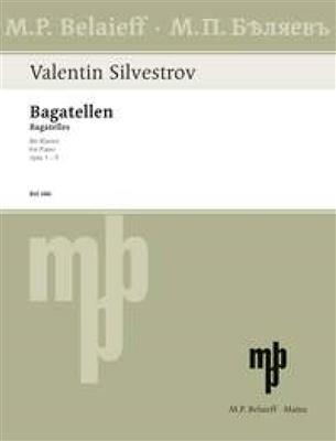 Valentin Silvestrov: Bagatellen: Solo de Piano