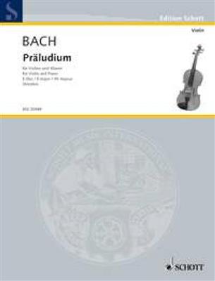 Johann Sebastian Bach: Prelude E Major BWV 1006: Violon et Accomp.