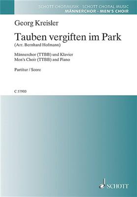 Georg Kreisler: Tauben Vergiften Im Park: (Arr. Bernhard Hofmann): Voix Basses et Piano/Orgue