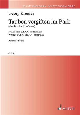 Georg Kreisler: Tauben Vergiften Im Park: (Arr. Bernhard Hofmann): Voix Hautes et Piano/Orgue