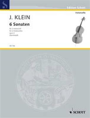 Jacob Klein: 6 Sonaten Opus 2: Duo pour Violoncelles