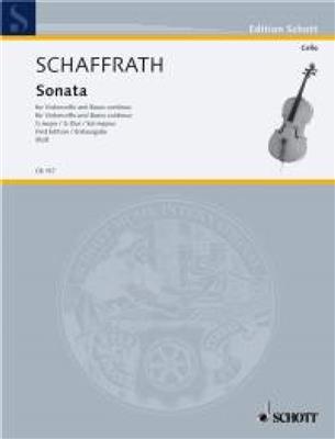 Christoph Schaffrath: Sonate G: Violoncelle et Accomp.