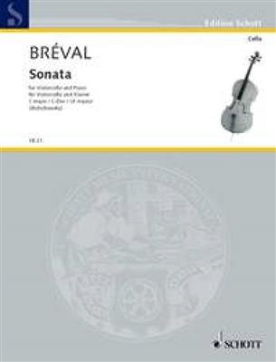 Jean-Baptiste Breval: Sonate C: (Arr. Joachim Stutschewsky): Violoncelle et Accomp.