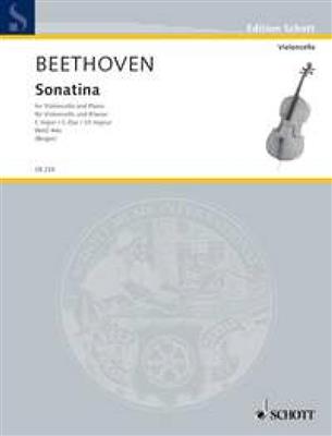Ludwig van Beethoven: Sonatina In C, WoO 44a: (Arr. Julius Berger): Violoncelle et Accomp.