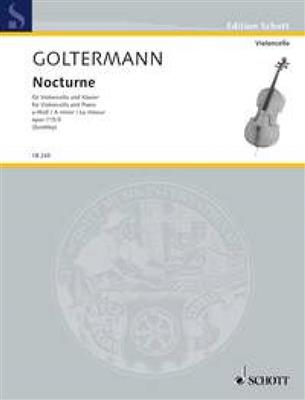 Georg Goltermann: Nocturne A minor op. 115/3: (Arr. Fritz Zumkley): Violoncelle et Accomp.