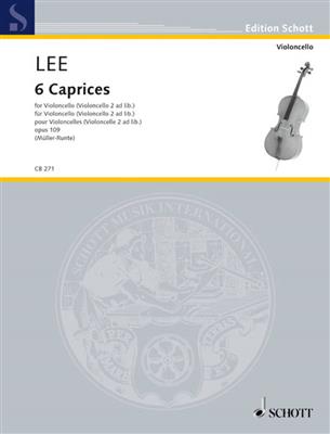 Sebastian Lee: 6 Caprices op. 109: Solo pour Violoncelle