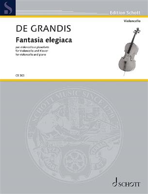 Renato de Grandis: Fantasia elegiaca: Piano Quatre Mains