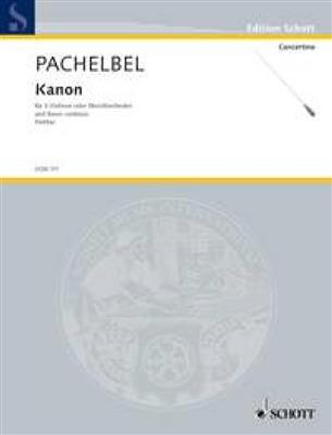 Johann Pachelbel: Canon D: Violons (Ensemble)