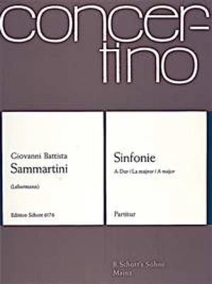 Giovanni Battista Sammartini: Sinfonia A Major: Orchestre à Cordes