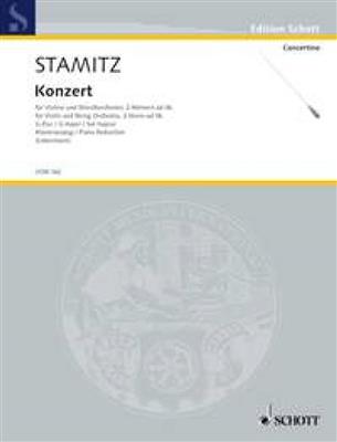 Johann Stamitz: Concert G: Violon et Accomp.