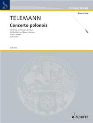 Georg Philipp Telemann: Concerto polonois G Major: Cordes (Ensemble)