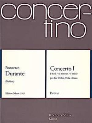 Francesco Durante: Concerto I F Minor: Quatuor à Cordes
