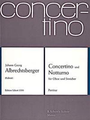 Johann Georg Albrechtsberger: Concertino G major and Nocturne C major: Ensemble de Chambre