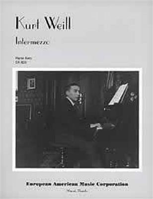 Kurt Weill: Intermezzo: Solo de Piano