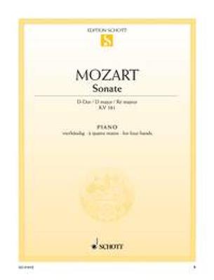 Wolfgang Amadeus Mozart: Sonate D Kv381: Piano Quatre Mains