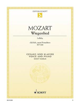 Wolfgang Amadeus Mozart: Wiegenlied: Chant et Piano
