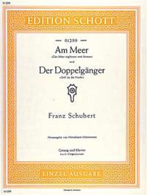 Franz Schubert: Am Meer-Der Doppelgänger D 957/12, D 957/13: Chant et Piano