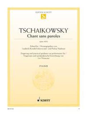 Pyotr Ilyich Tchaikovsky: Chant sans paroles op. 40/6: Solo de Piano