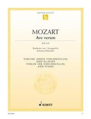 Wolfgang Amadeus Mozart: Ave Verum Kv618: Violon et Accomp.