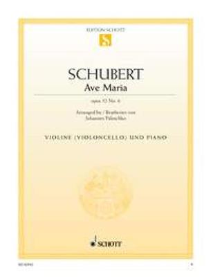 Franz Schubert: Ave Maria Opus 52/6: Violon et Accomp.