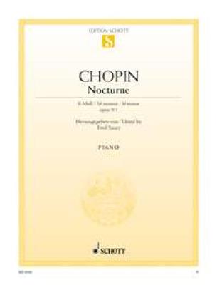 Frédéric Chopin: Nocturne 1 B Opus 9: Solo de Piano