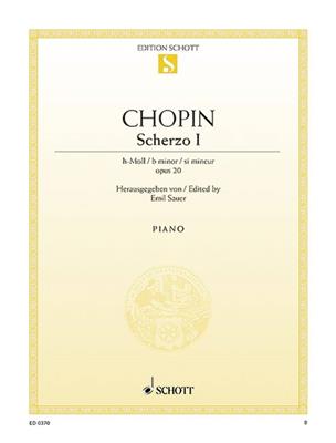 Frédéric Chopin: Scherzo 1 H Opus 20: Solo de Piano
