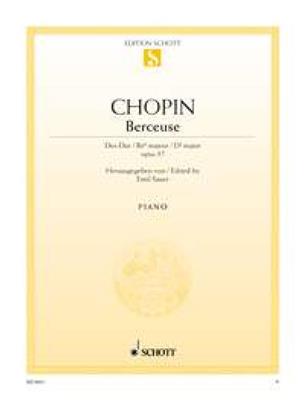 Frédéric Chopin: Berceuse Des Opus 57: Solo de Piano