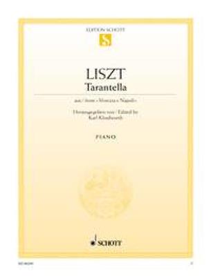 Franz Liszt: Tarantella: Solo de Piano