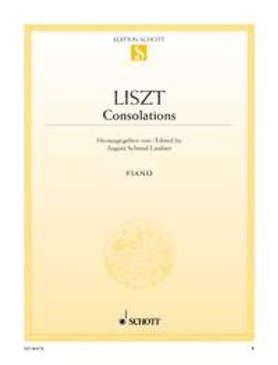 Franz Liszt: Consolations: Solo de Piano