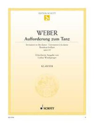 Carl Maria von Weber: Aufforderung Zum Tanz Opus 65: (Arr. Lothar Windsperger): Solo de Piano