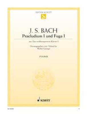 Johann Sebastian Bach: Prelude 1 & Fuga 1 Bwv846: Solo de Piano
