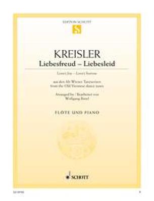 Fritz Kreisler: Liebesfreud - Liebesleid: Flûte Traversière et Accomp.