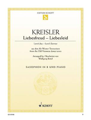 Fritz Kreisler: Liebesfreud - Liebesleid: Saxophone