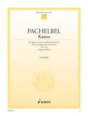 Johann Pachelbel: Kanon: Solo de Piano