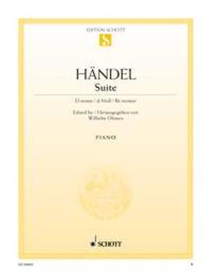 Georg Friedrich Händel: Suite d-Moll HWV 437 (HHA II/4 - Walsh 1733 No. 4): Solo de Piano
