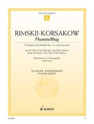 Nikolai Rimsky-Korsakov: Hummelflug: Piano Quatre Mains