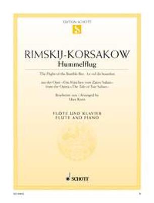 Nikolai Rimsky-Korsakov: Hummelflug: Flûte Traversière et Accomp.