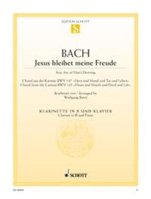 Johann Sebastian Bach: Jesus bleibet meine Freude BWV 147: Clarinette et Accomp.