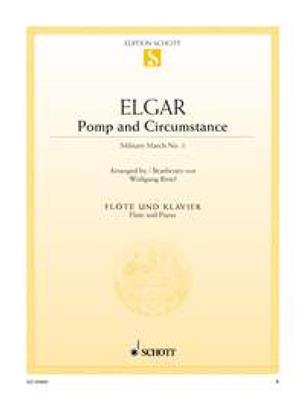 Edward Elgar: Pomp and Circumstance op. 39/1: Flûte Traversière et Accomp.